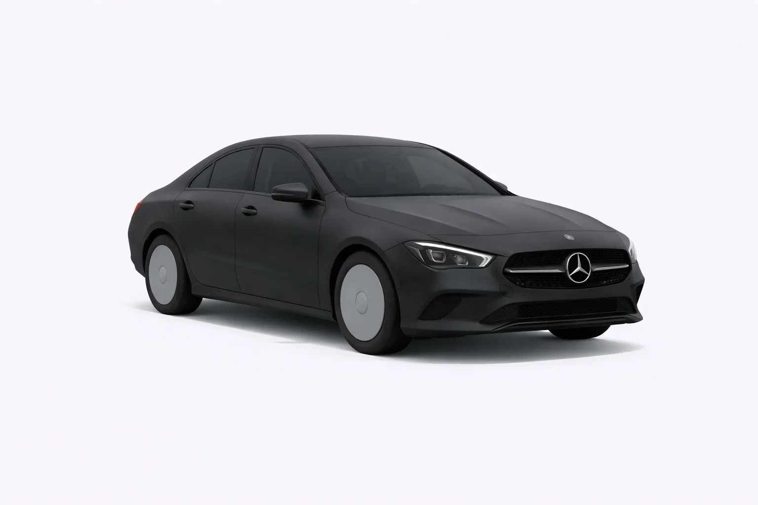 Airport Ride 4 Mercedes CLA black sedan - standard private chauffeur transfer Belgium - HubTransfers